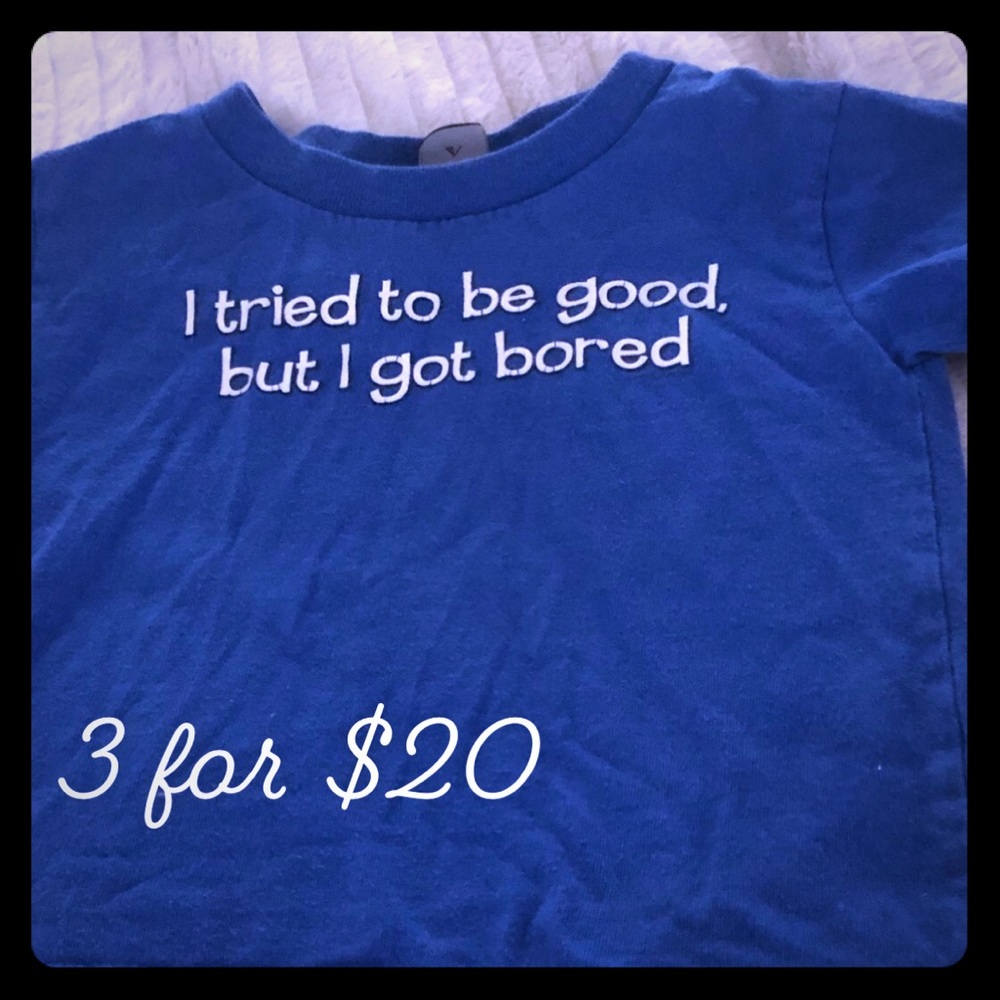 Now & Zen baby T-shirt 24M 3for$20